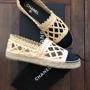 Chanel espadrilles! Brand new!